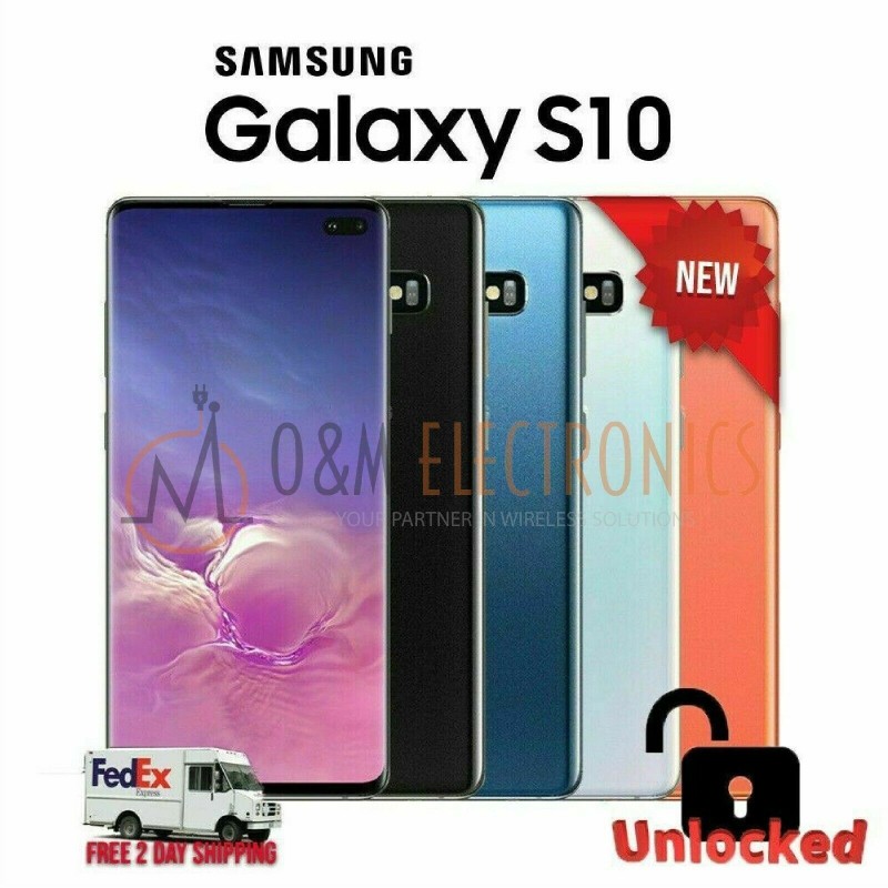 Samsung Galaxy S10 G973U 128GB Factory Unlocked Android Smartphone - Good
