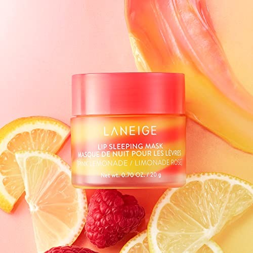 LANEIGE Lip Sleeping Mask: Nourish & Hydrate with Vitamin C, Antioxidants, 0.7 oz